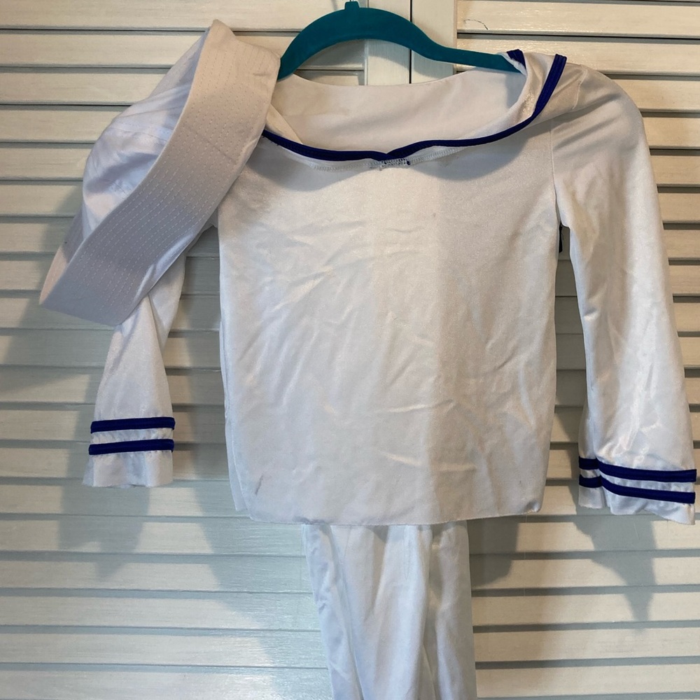 Sailor dance costume Curtain Call Halloween CXS size 5 kids